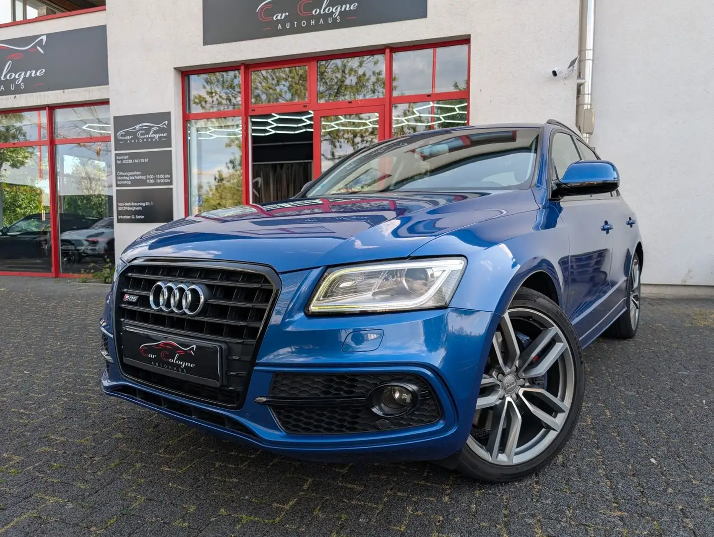Audi SQ5 3.0 TDI Quattro SHZ/21ZOLL/B&O/PANO/KAMERA Blauw - 1