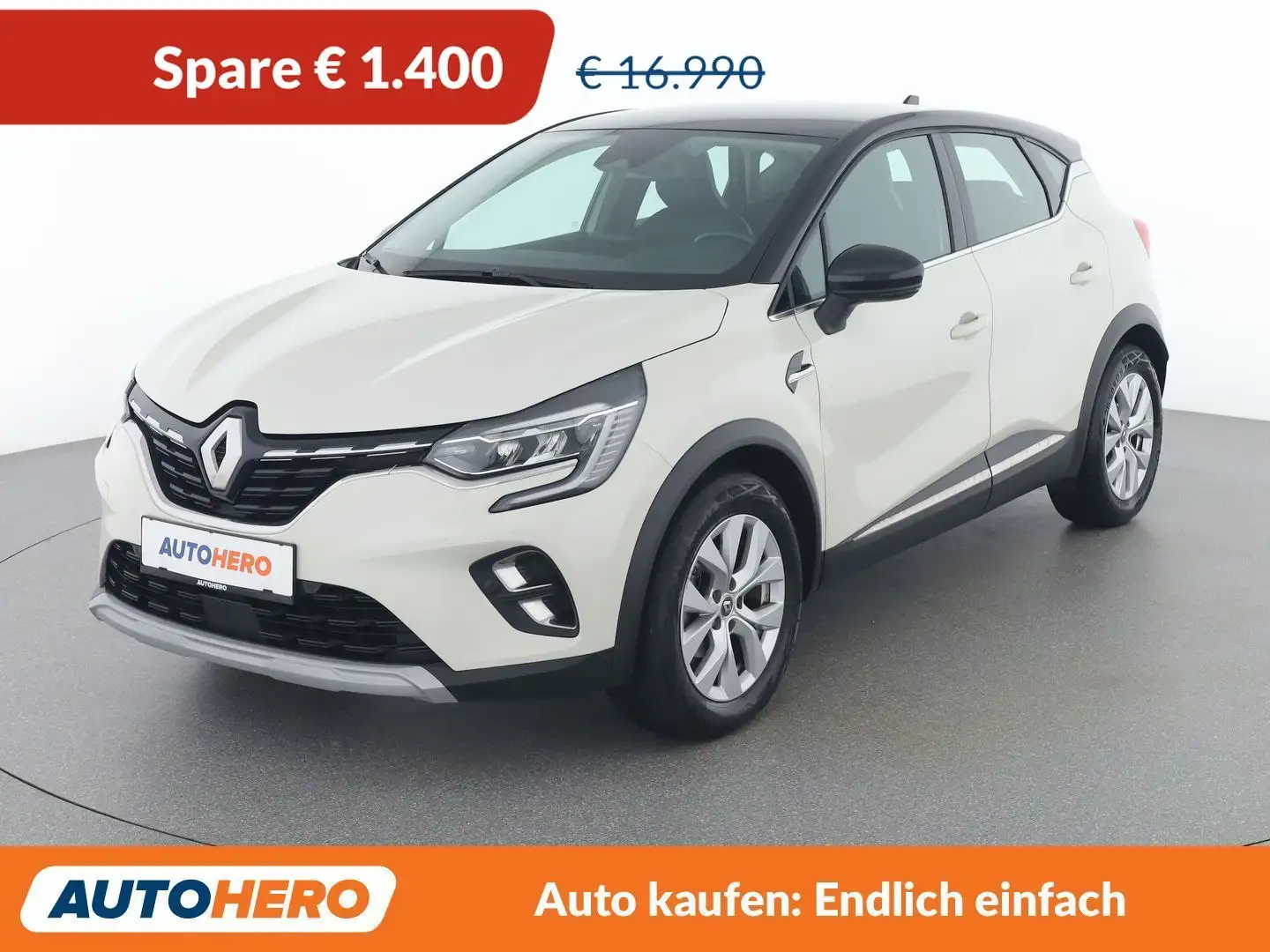 Renault Captur 1.5 BLUE dCi Intens Weiß - 1