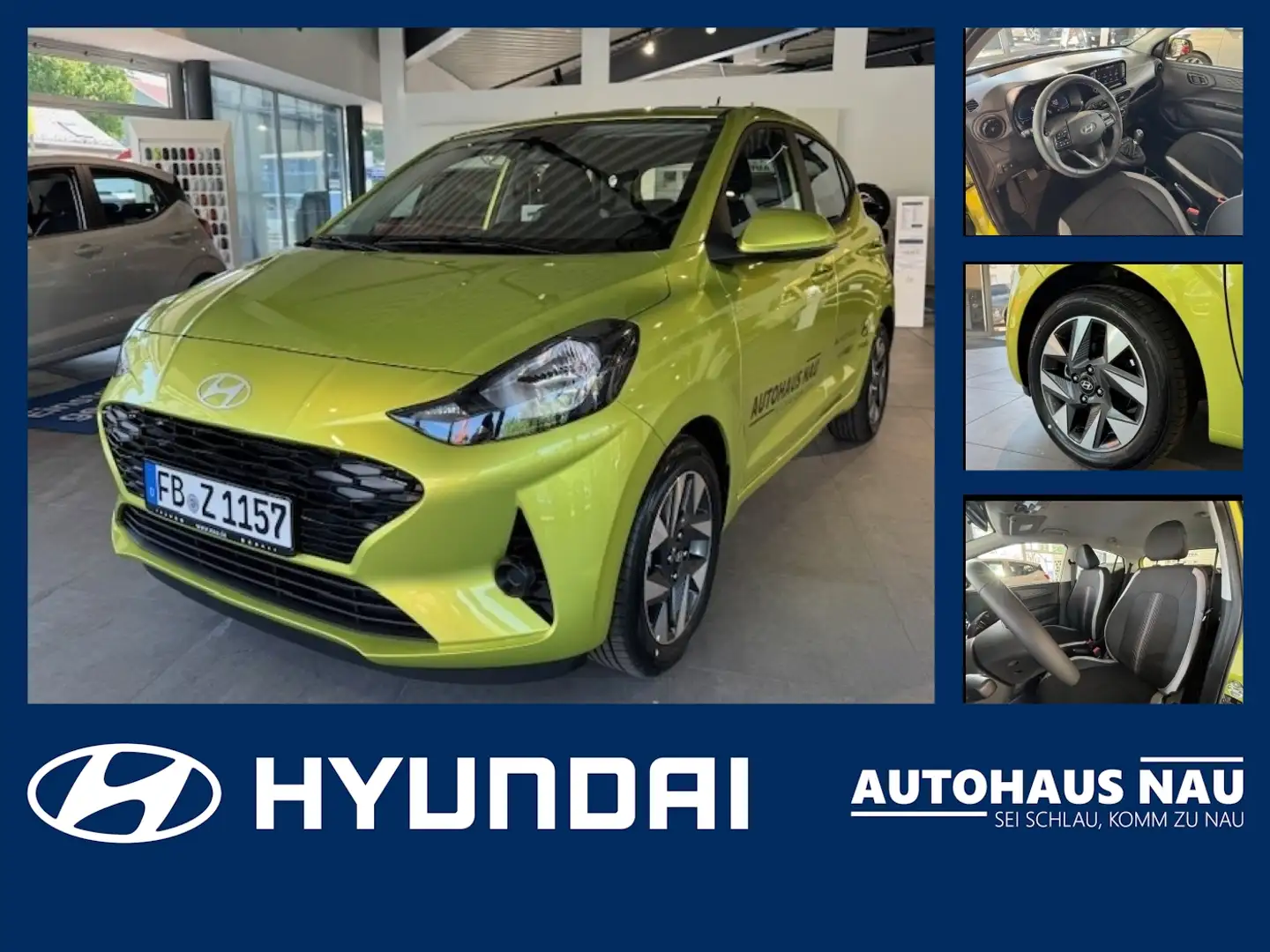 Hyundai i10 1.0 Trend Inkl. Inspektionspaket Big Deal - 1