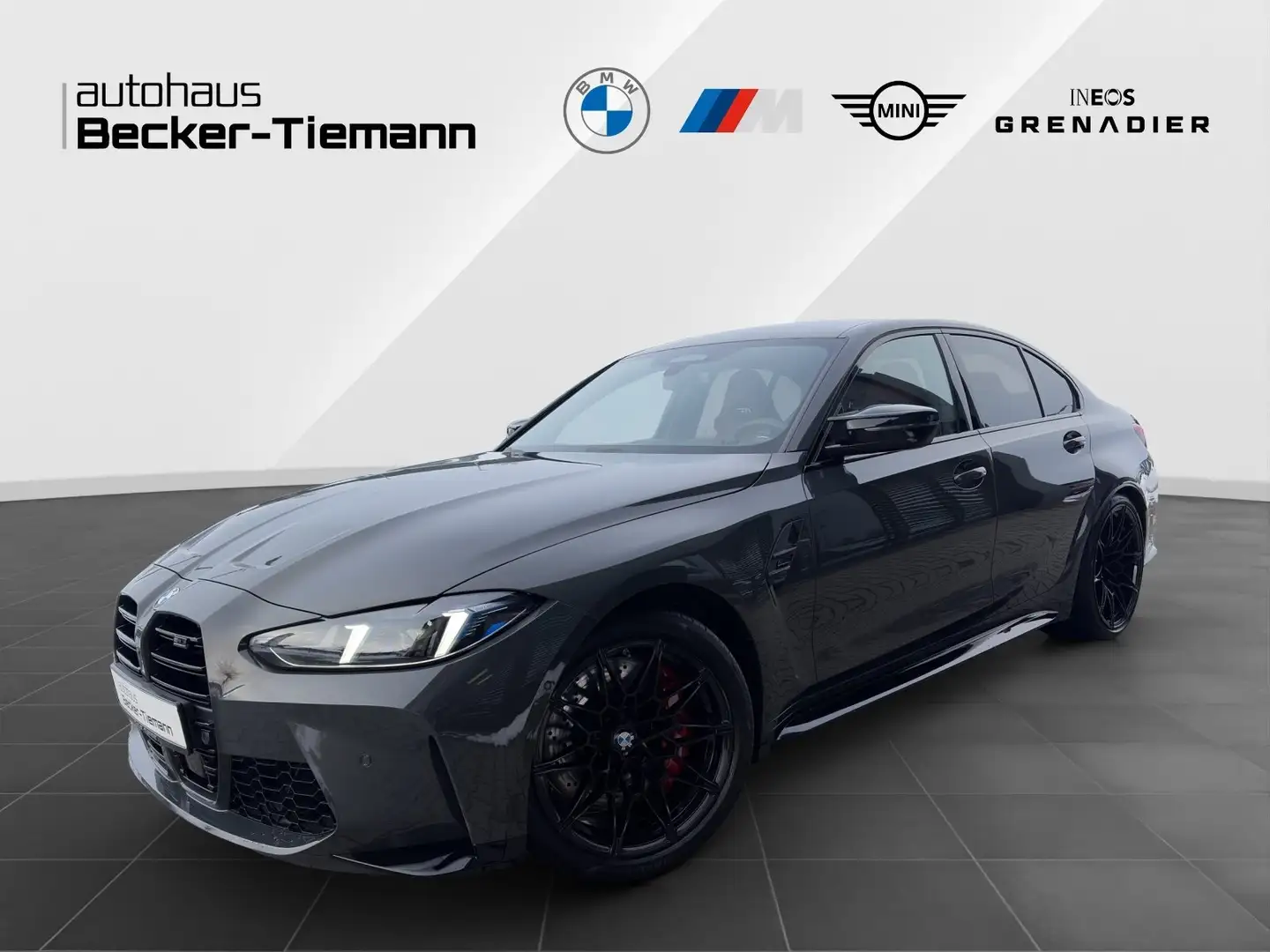 BMW M3 Competition M xDrive DrivingPro/Parking+/HK-Sound Grau - 1