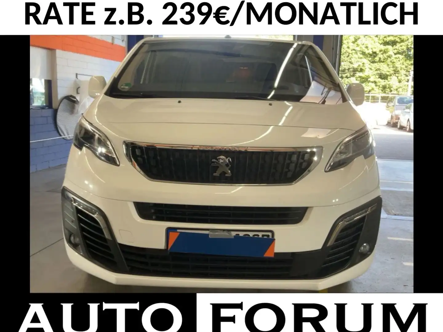 Peugeot Expert 2.0 D L2 PREMIUM AUTOMATIK AHK PDC NAVI Weiß - 1