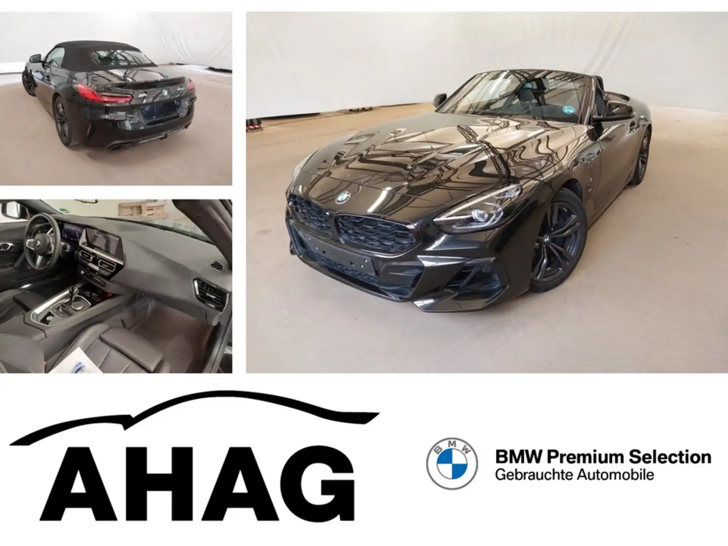 BMW Z4 M40i Sport Aut. Klimaaut. Head-Up Memory vorn Schwarz - 1