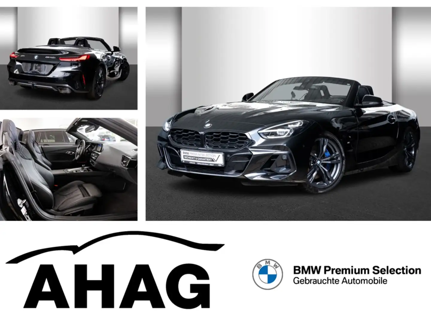 BMW Z4 M40i Sport Aut. Klimaaut. Head-Up Memory vorn Schwarz - 1