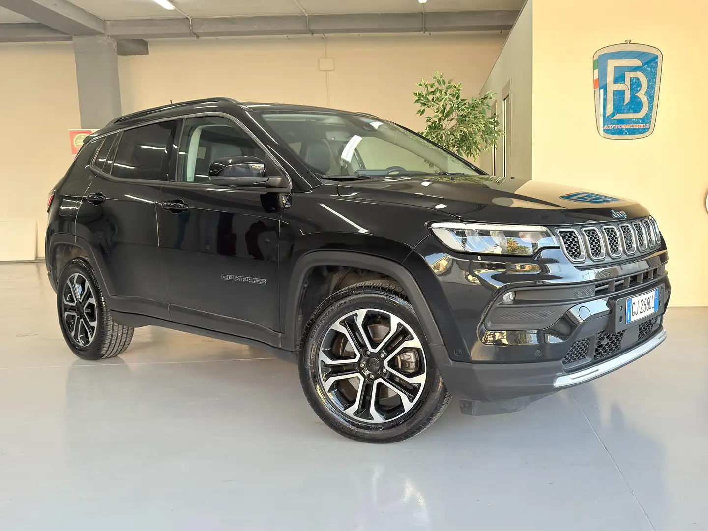 Jeep Compass 1.3 turbo t4 phev Limited 4xe auto Aziendale Noir - 1