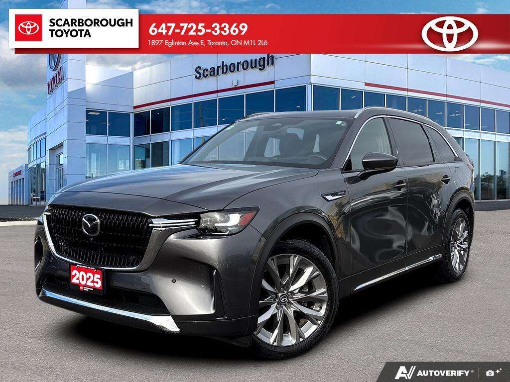 Gray 2025 Mazda CX-90 SUV / Crossover  8-Speed Automatic