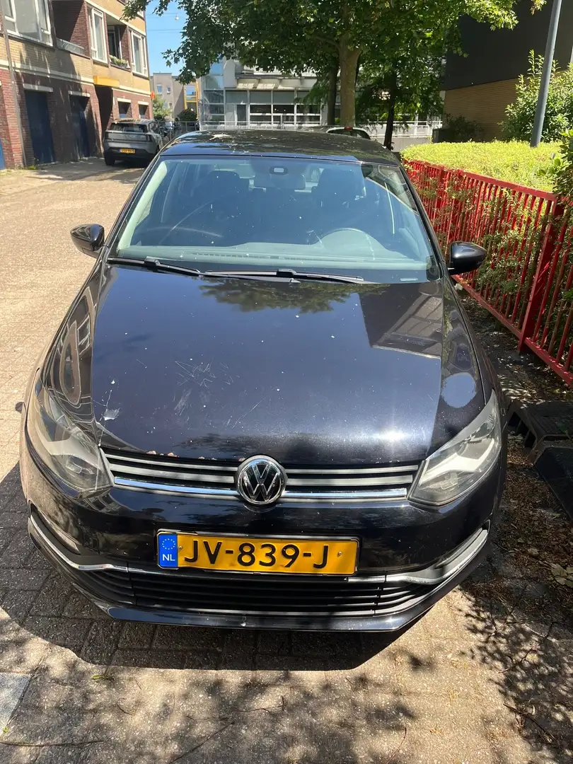Volkswagen Polo 1.6 TDI Highline Zwart - 1