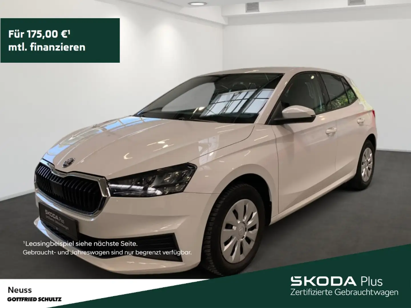 Skoda Fabia ACTIVE RADIO USB LED KLIMA EINPARKHILFE Blanc - 1