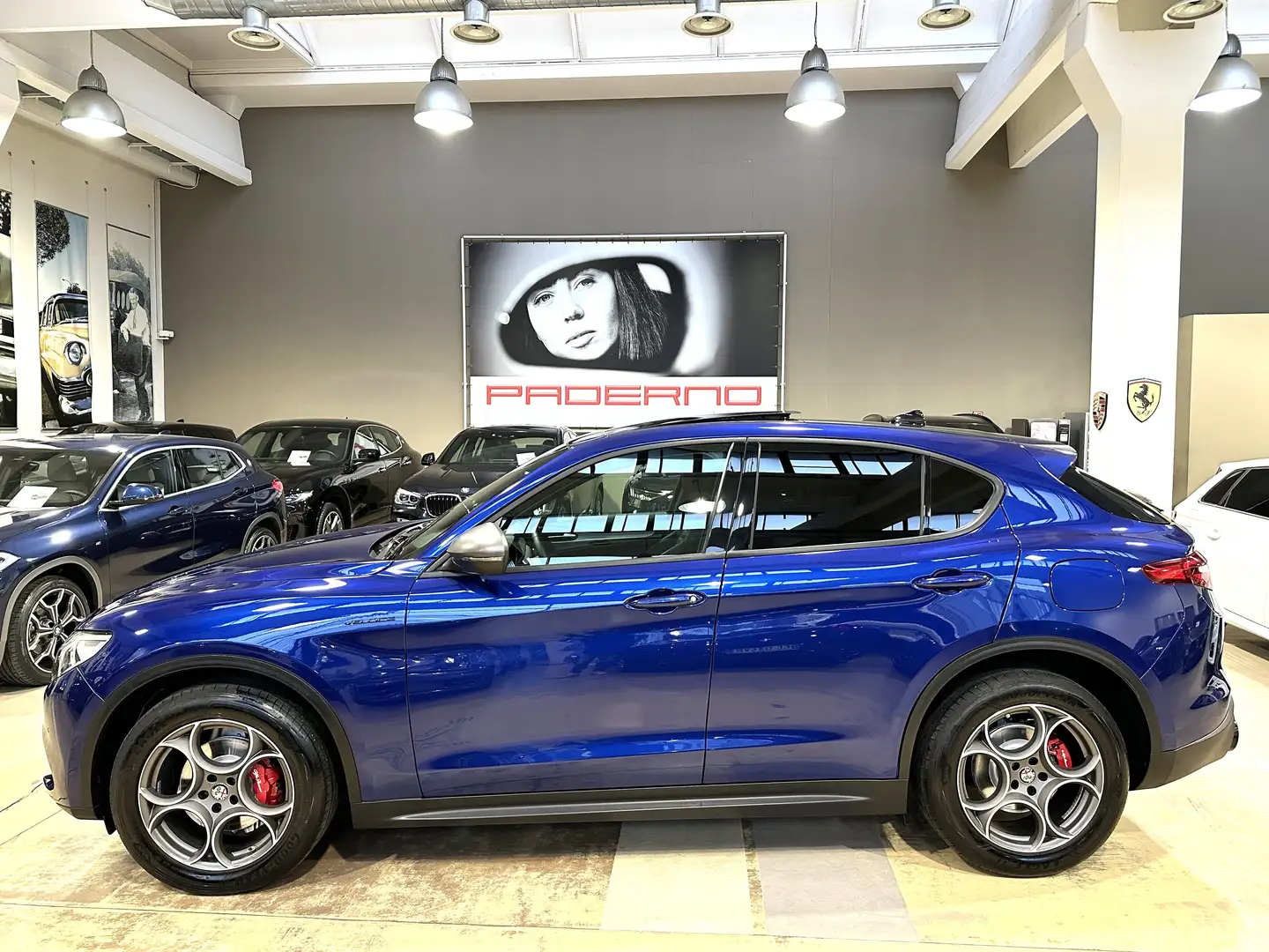 Alfa Romeo Stelvio 2.0 t Sprint Q4 200cv - Tetto - 19" - Camera -FULL Blue - 2