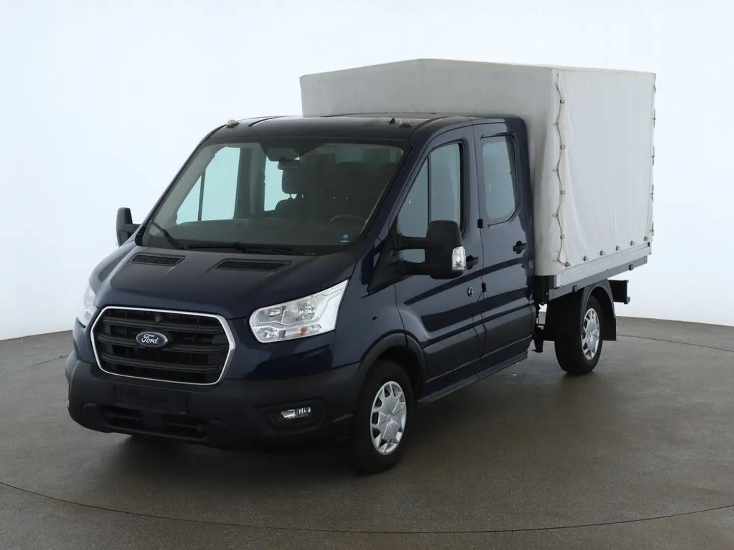 Ford Transit Pritsche Plane 310 L2 DOKA Trend Sitzhei Blauw - 1