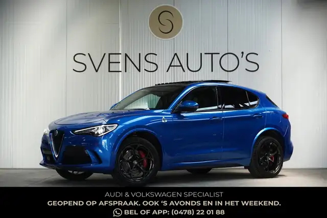 Alfa Romeo Stelvio 2.9 V6 AWD Quadrifoglio Panodak|Carbon|H&K|ACC|Key