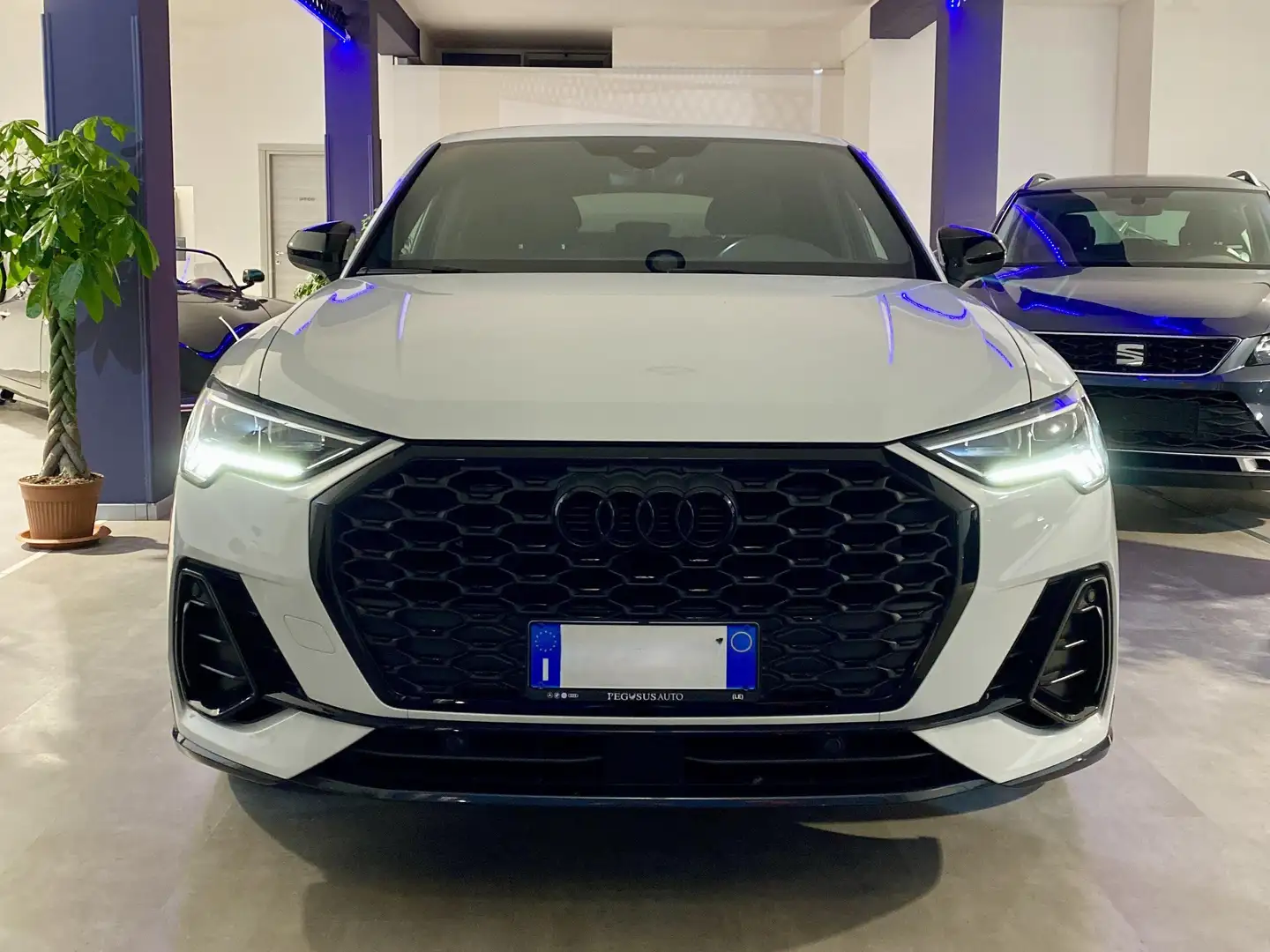 Audi Q3 Q3 Sportback 35 2.0 tdi S line e quattro s-tronic Blanc - 2