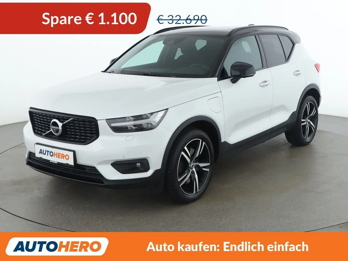 Volvo XC40 1.5 T5 Plug-in Hybrid R-Design 2WD Weiß - 1