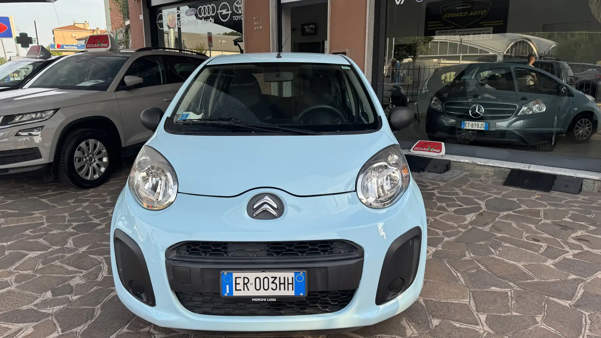 Citroen C1 5p 1.0 Vanity Fair 10 c/esp pari a nuova 66000 km Blu/Azzurro - 1