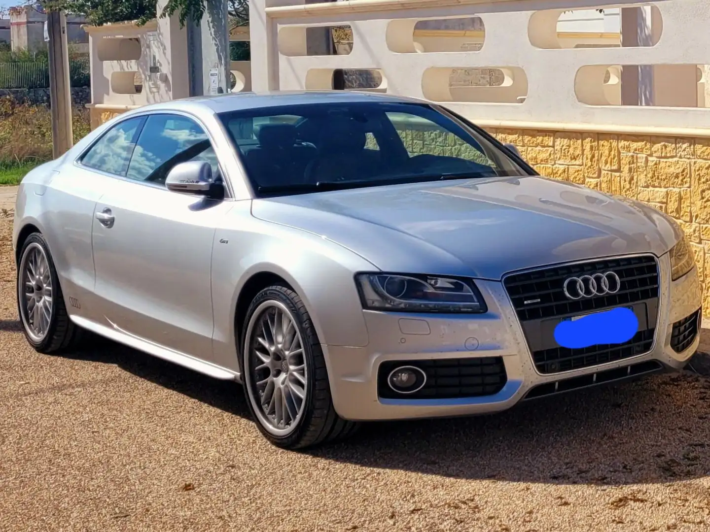 Audi A5 A5 I 2007 Coupe Coupe 3.0 V6 tdi quattro Plateado - 2