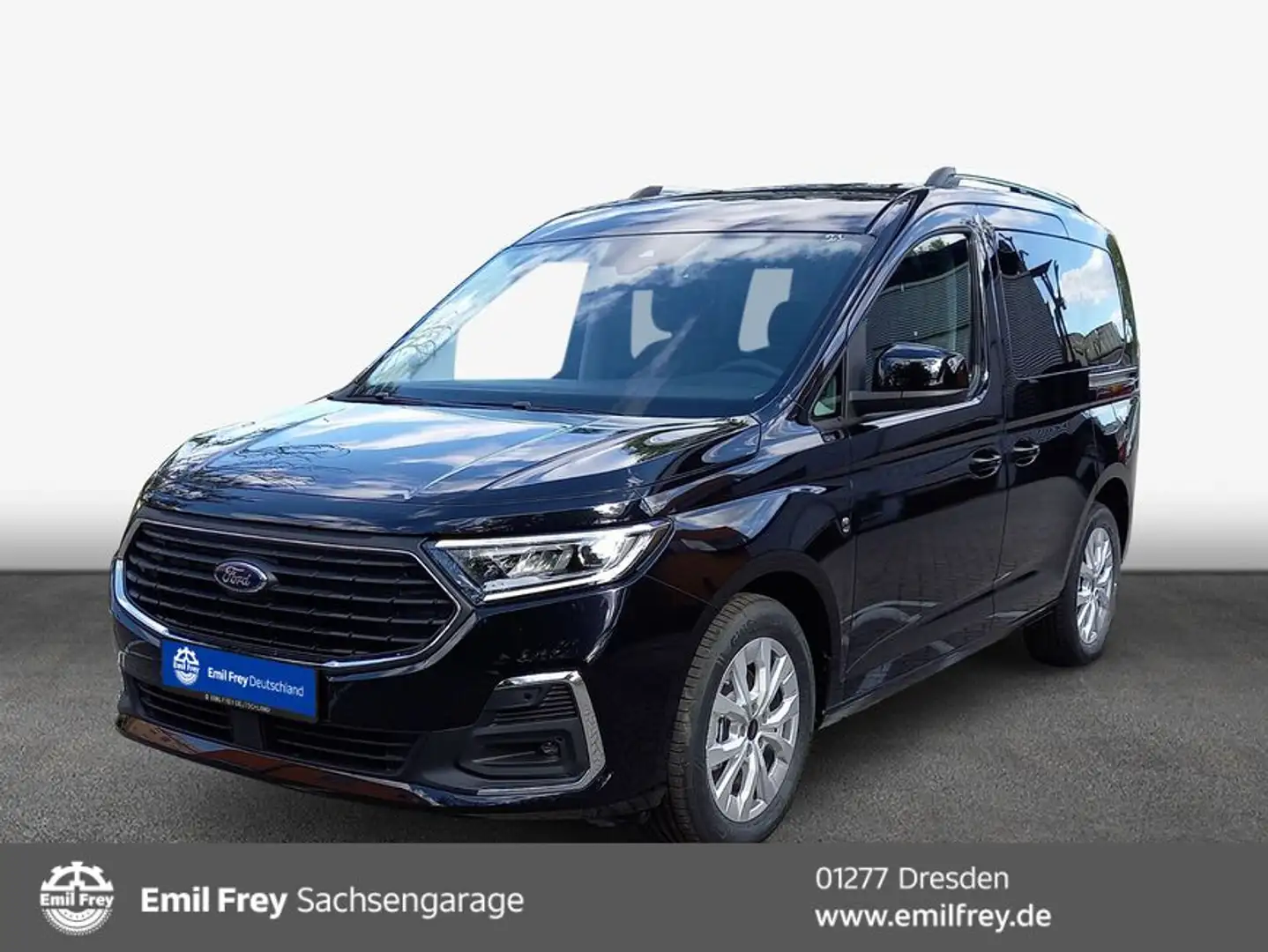 Ford Tourneo Connect 2.0 EcoBlue Aut. TITANIUM LED Schwarz - 1