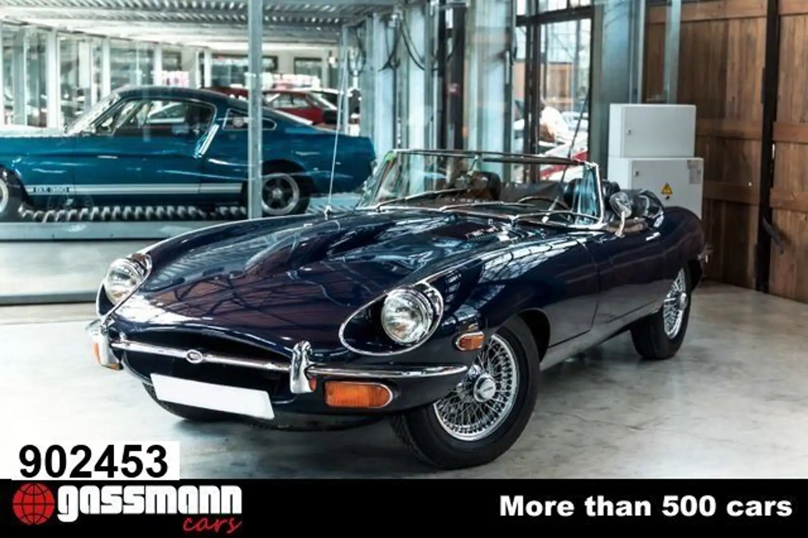 Jaguar E-Type 4.2 Serie 2  Roadster Modrá - 1