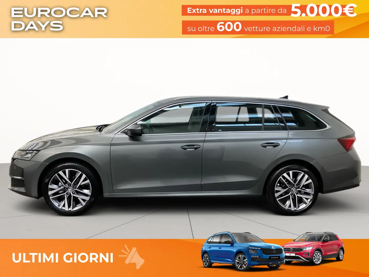 Skoda Octavia wagon 1.5 tsi mhev style 115cv dsg Grigio - 2