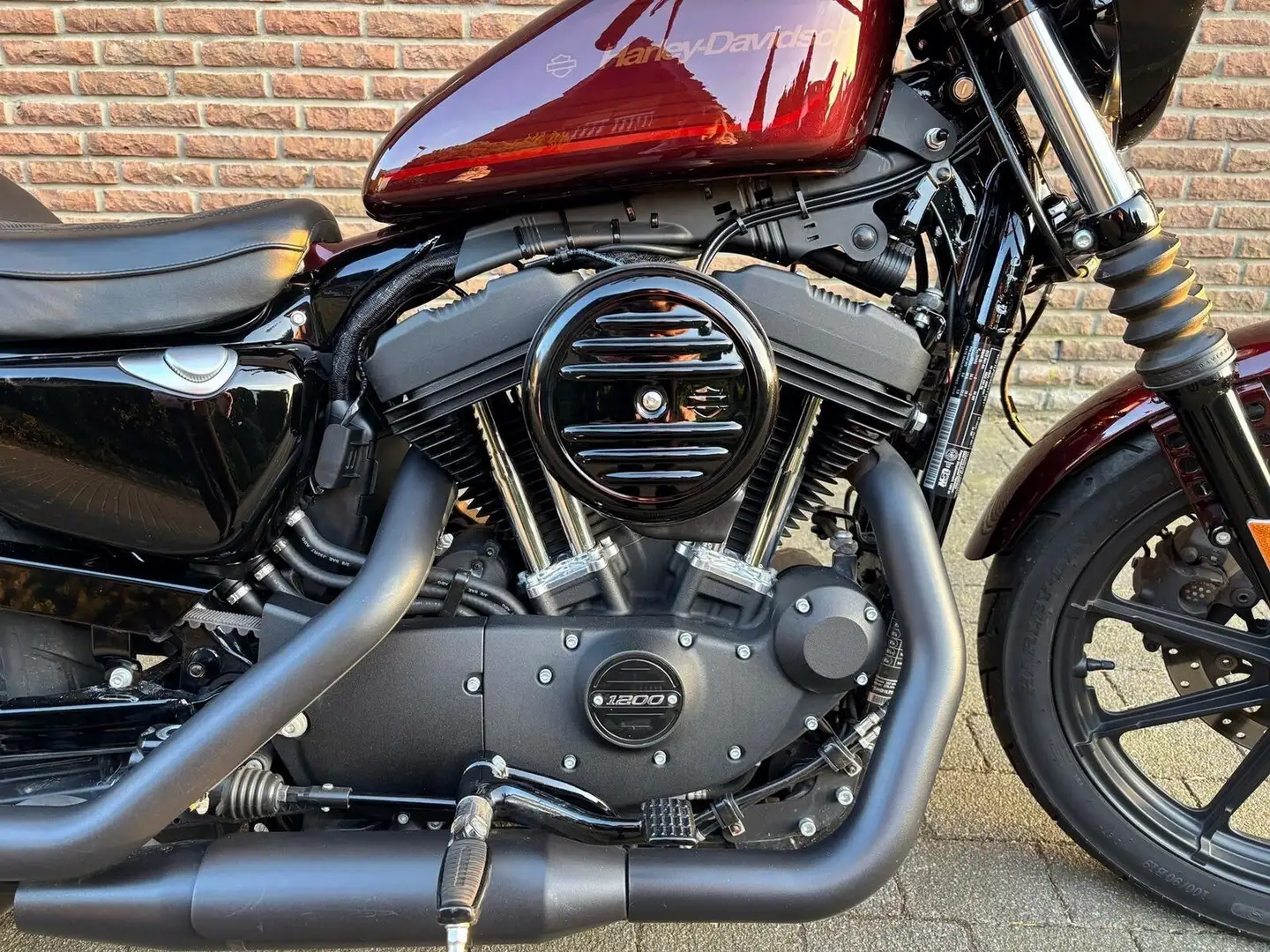 Harley-Davidson Sportster 1200 Iron Czerwony - 2