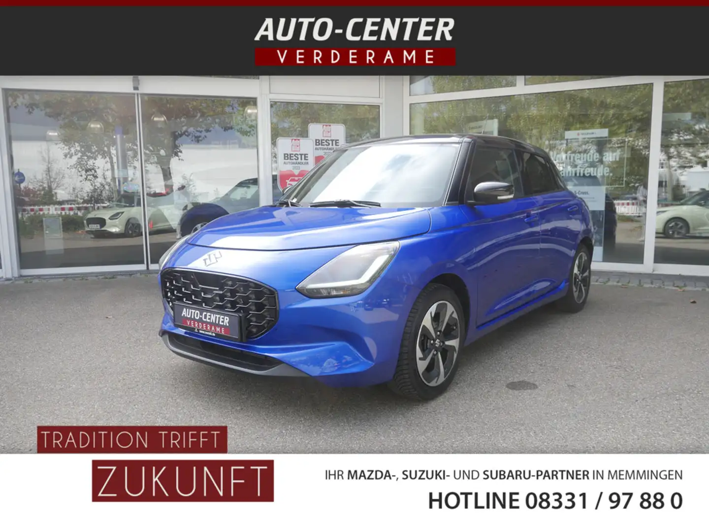 Suzuki Swift 1.2 Hybrid Comfort+ NAVI AHK ACC LED Bleu - 1