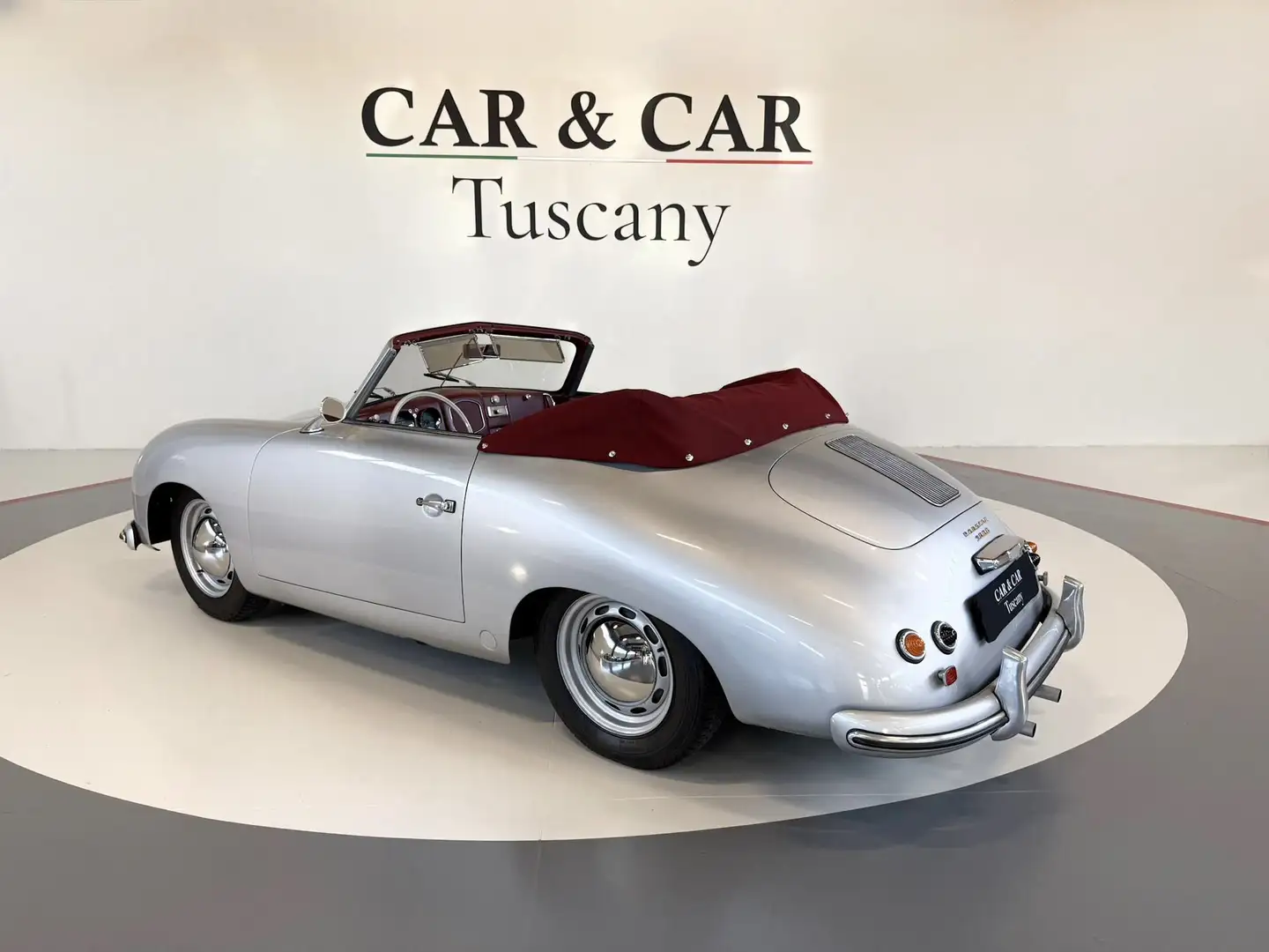 Porsche 356 Cabriolet 1500 Pre A Argent - 2