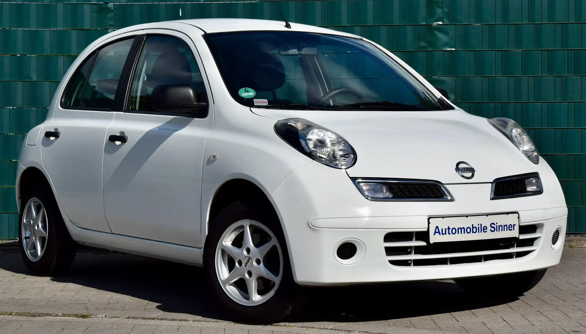 Nissan Micra Visia 1.2l TÜV NEU+ Klima+ Alu+ Allwetter+++ bijela - 2