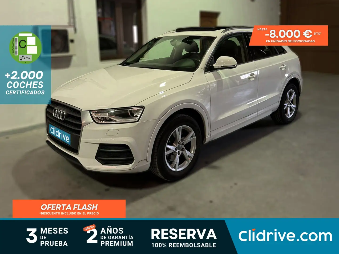Audi Q3 2.0TDI 110kW Blanco - 1