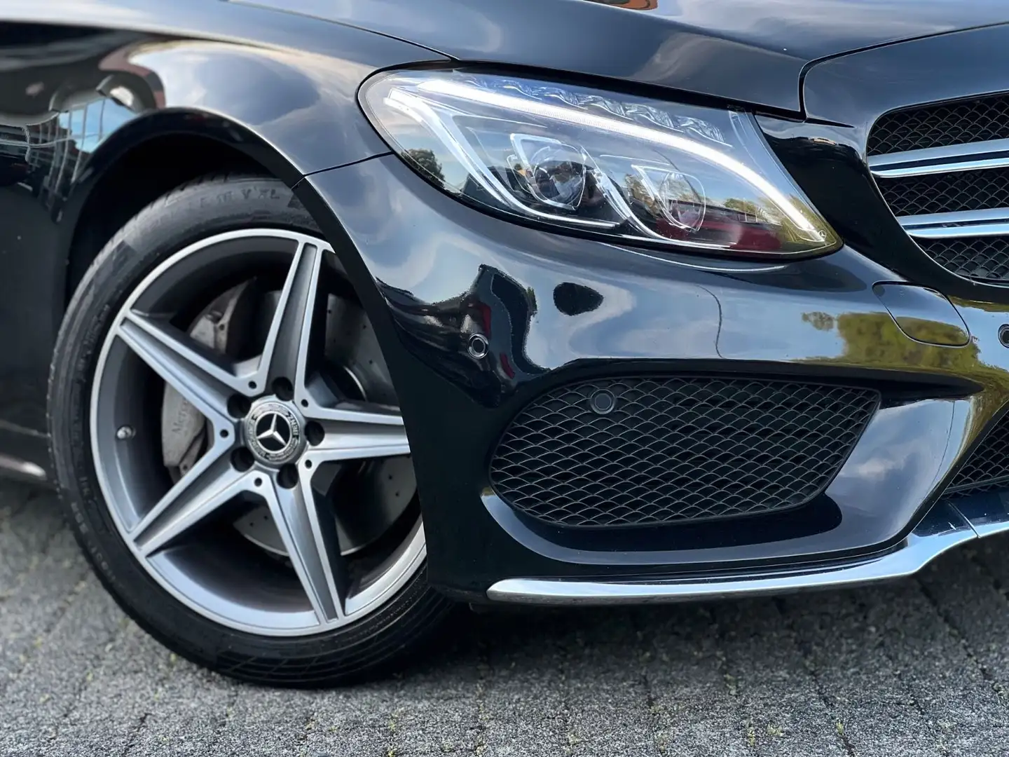 Mercedes-Benz C 250 T AMG Burmester*Pano*HUD*Leder*Shz*Memory Zwart - 2
