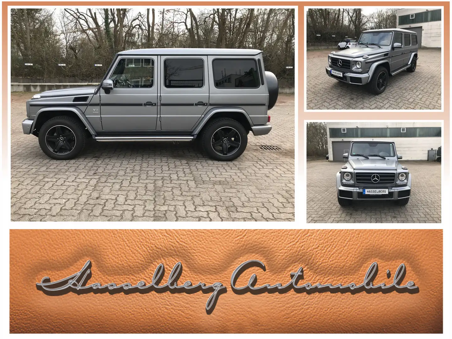 Mercedes-Benz G 500 Limited Edition Anschluss-Garantie WIE NEU Grau - 1