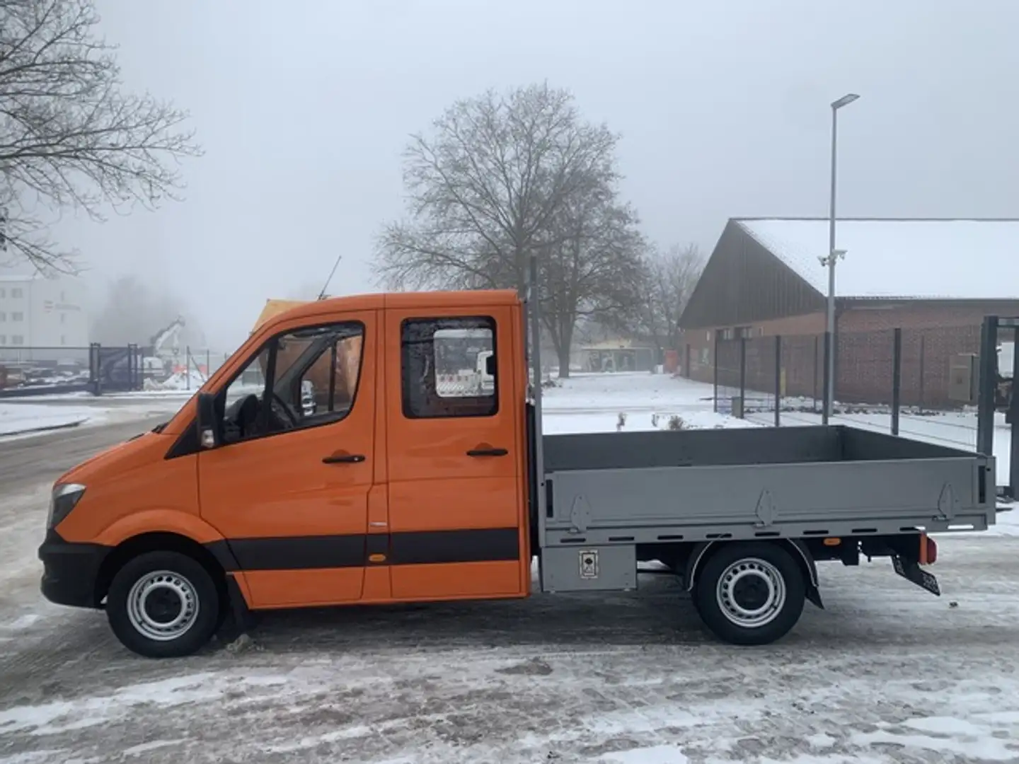Mercedes-Benz Sprinter 214 CDI Doka 1H*Klima*AHK*WEBASTO*TOP* Orange - 2