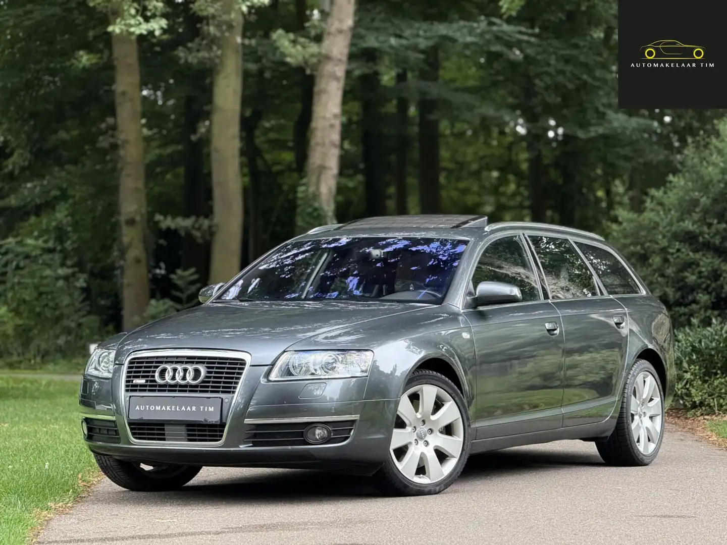 Audi A6 Avant 2.8 FSI aut. / S-Line / Youngtimer Grijs - 1