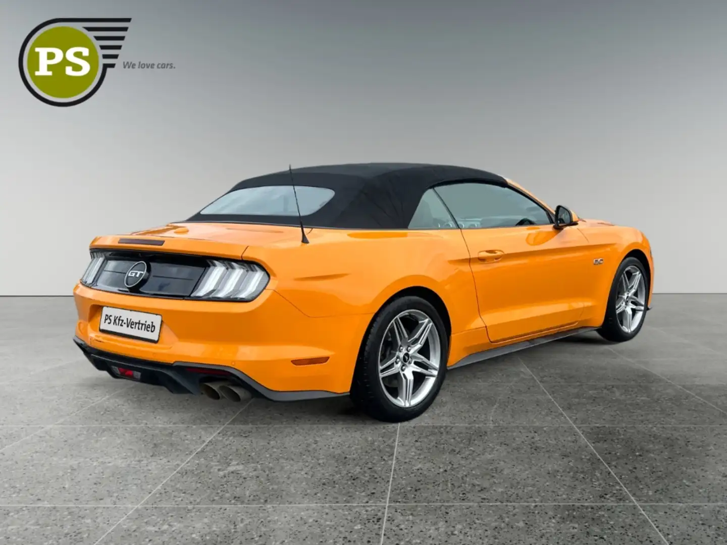 Ford Mustang GT Convertible 5.0 Ti-VCT V8  Navi Leder Soundsyst Orange - 2
