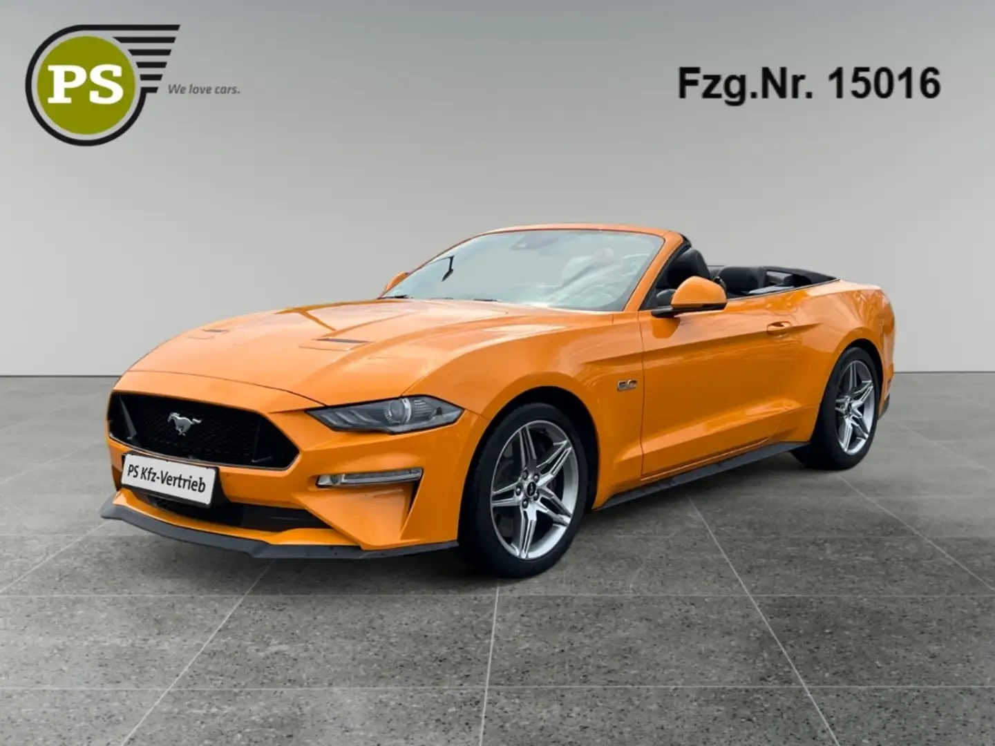 Ford Mustang GT Convertible 5.0 Ti-VCT V8  Navi Leder Soundsyst Orange - 1