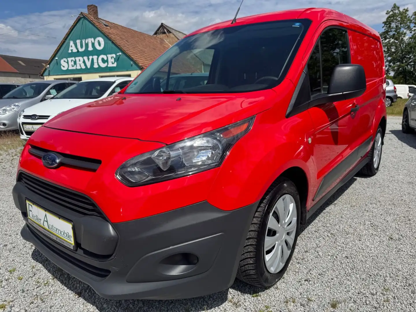 Ford Transit Connect Kasten * *1.Hand* MWST *TÜV Neu* Rot - 1