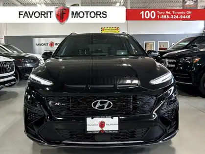Black 2023 Hyundai Kona N Line Ultimate AWD SUV / Crossover 7-Speed Dual Clutch