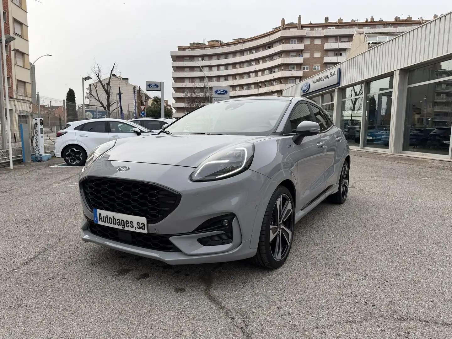 Ford Puma 1.0 EcoBoost MHEV ST-Line X 125 Gris - 1