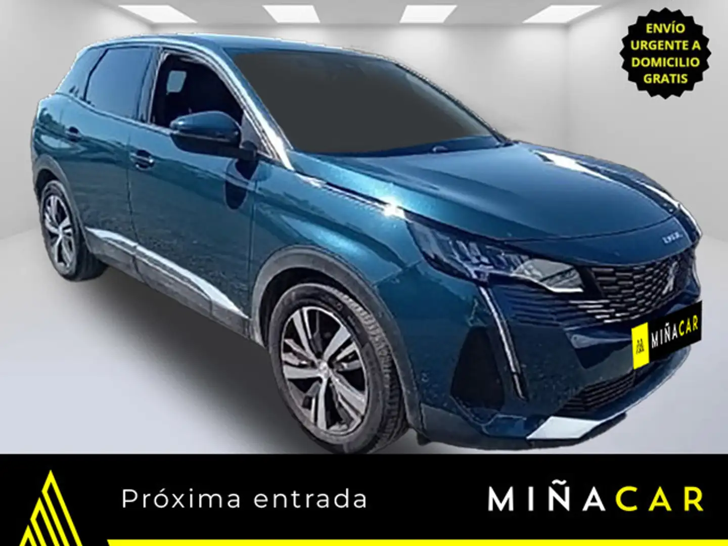 Peugeot 3008 1.6 BlueHDi Allure EAT6 120 Azul - 1