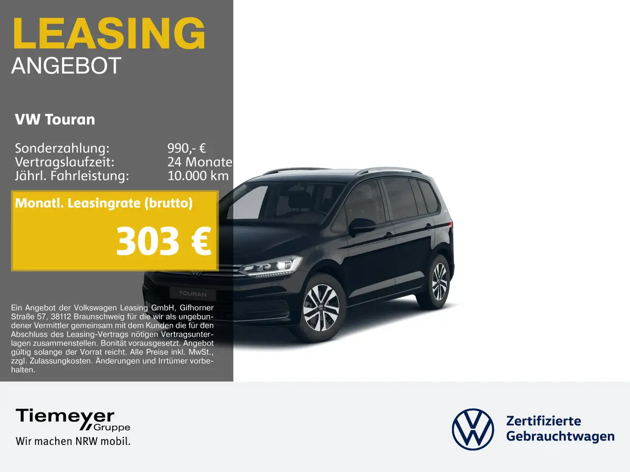 Volkswagen Touran 2.0 TDI DSG ENERGY 7SITZE MATRIX AHK ASSI