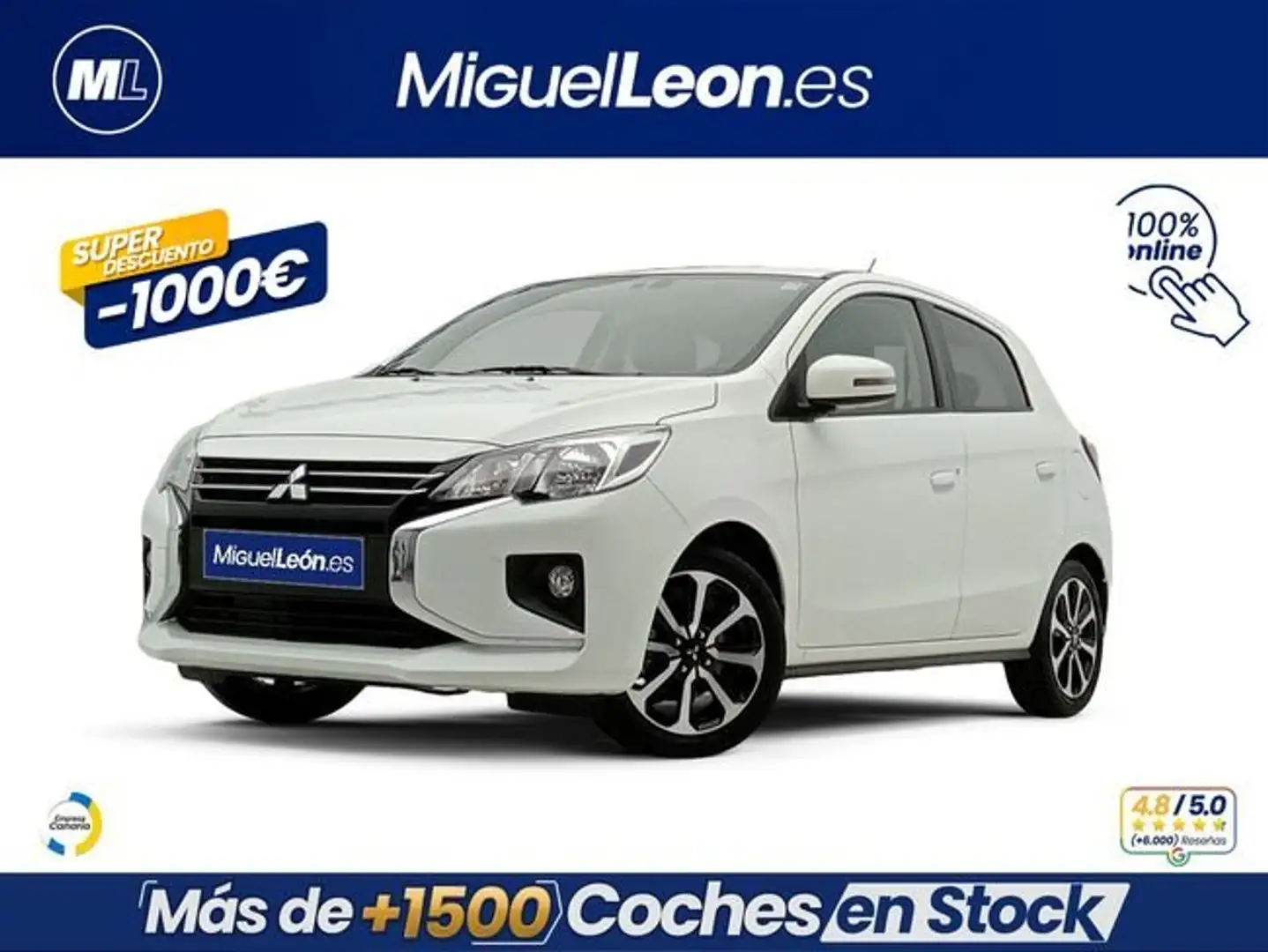 Mitsubishi Space Star 120 MPI Kaiteki Blanco - 1