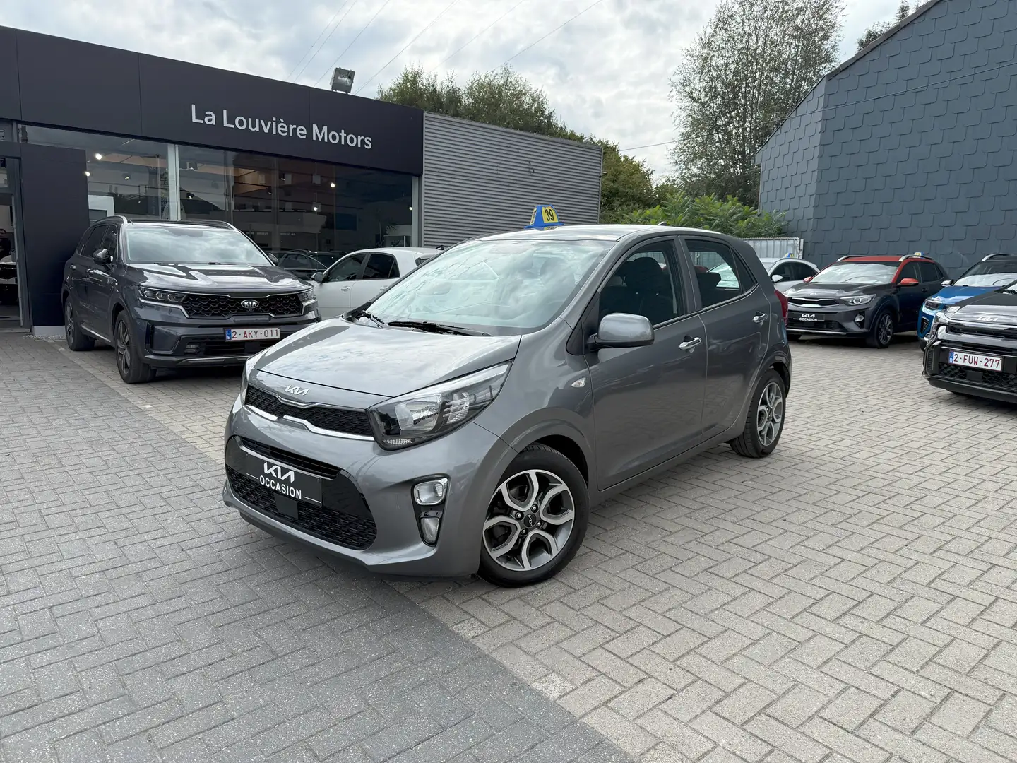 Kia Picanto Picanto Pulse 1.0 AMT**CLIM**NAV**GARANTIE 2029 Gris - 1