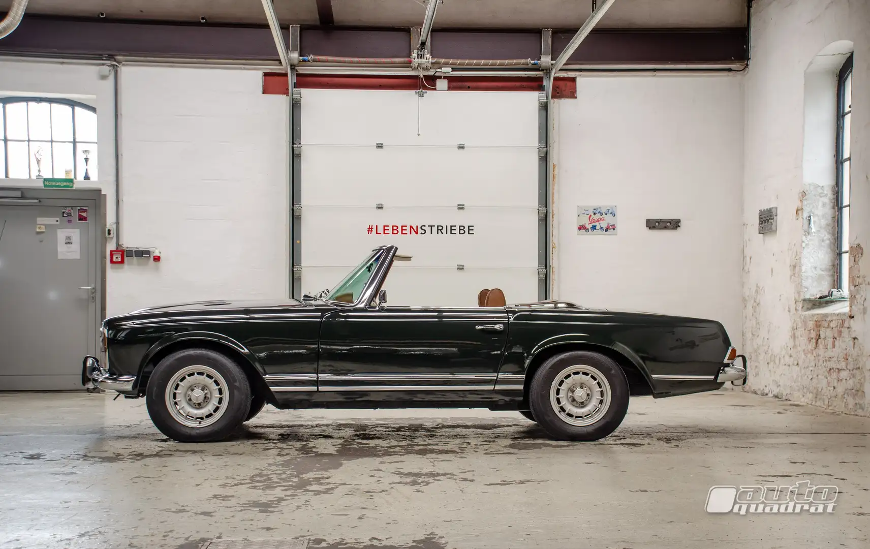 Mercedes-Benz SL 280 Pagode Autom. - dunkeloliv Grün - 1