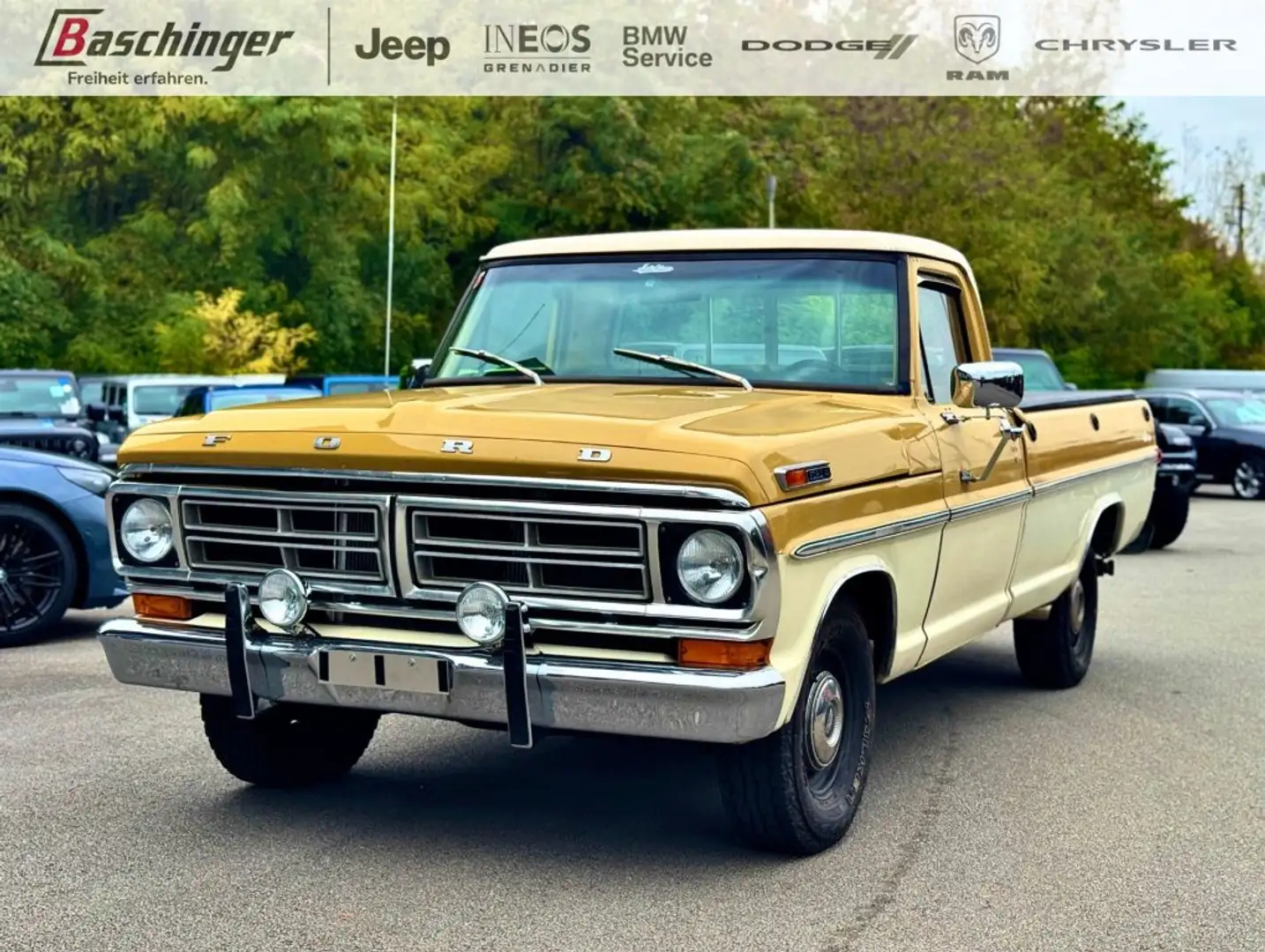 Ford F 100 F100 Gelb - 1