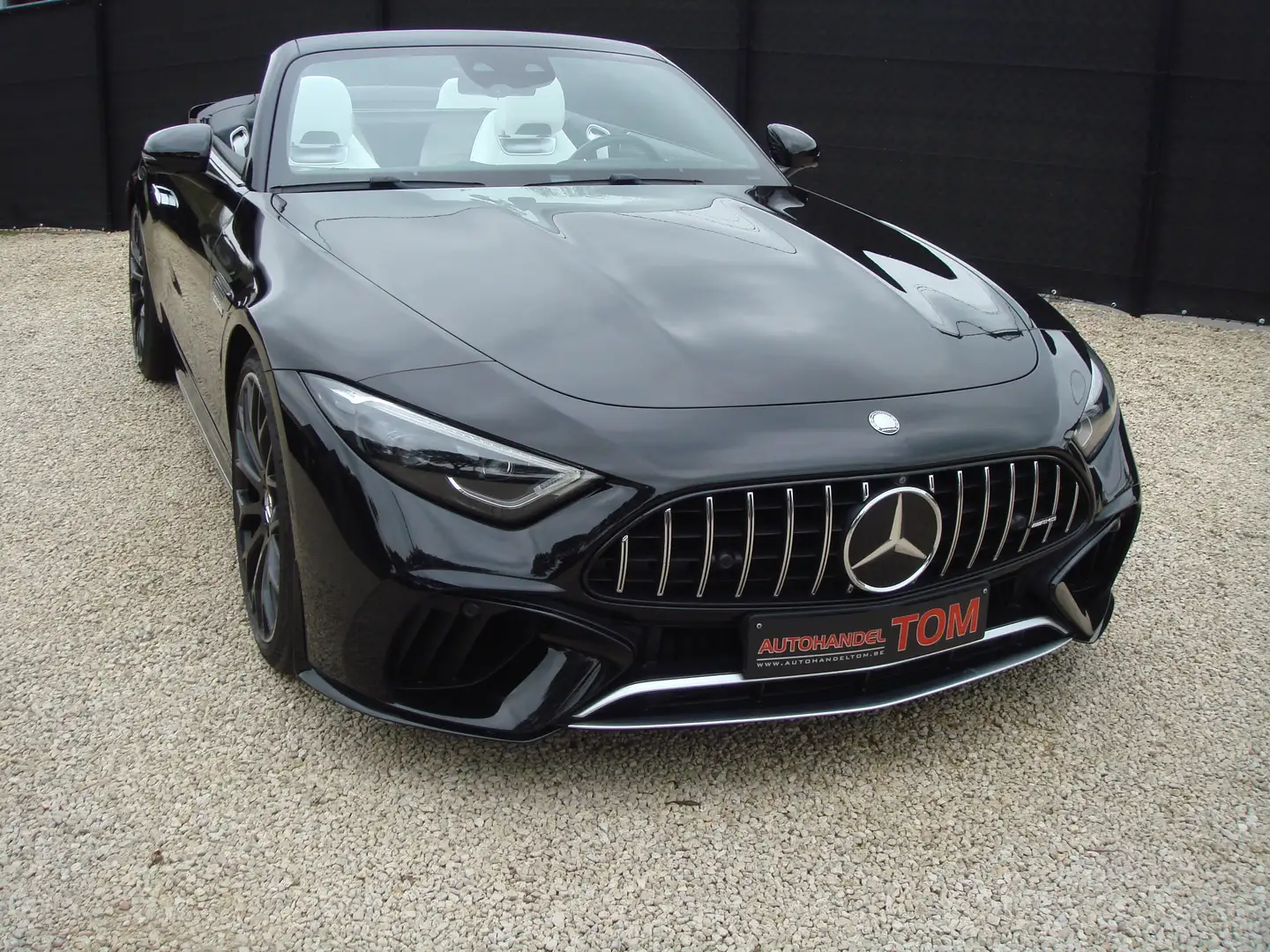 Mercedes-Benz SL 55 AMG V8 4-MATIC * LIFT * CARBON * BURMESTER * 360 ° Zwart - 1