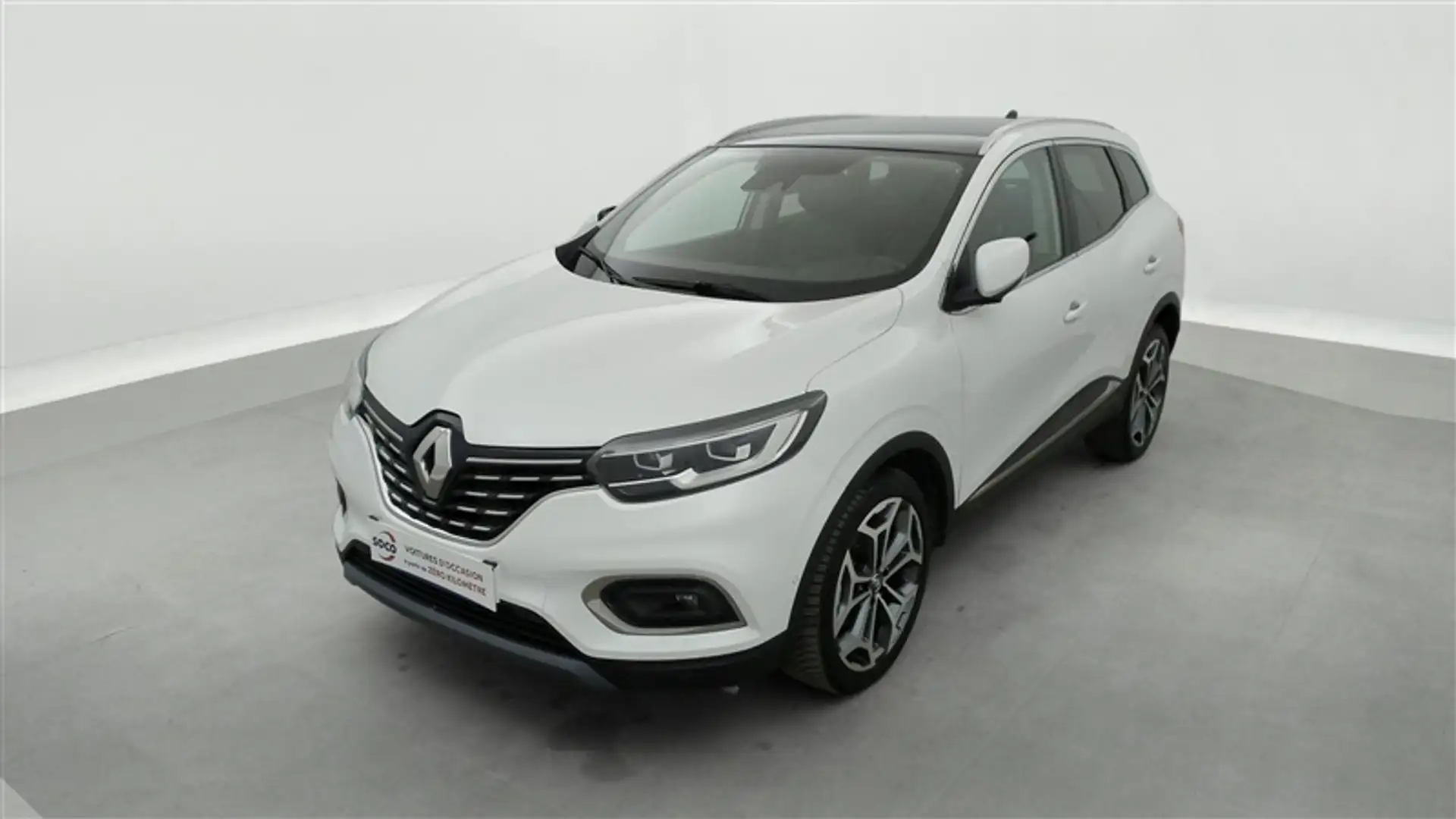 Renault Kadjar 1.33 TCe 140cv EDC Graphite NAVI / FULL LED / CUIR Blanc - 1