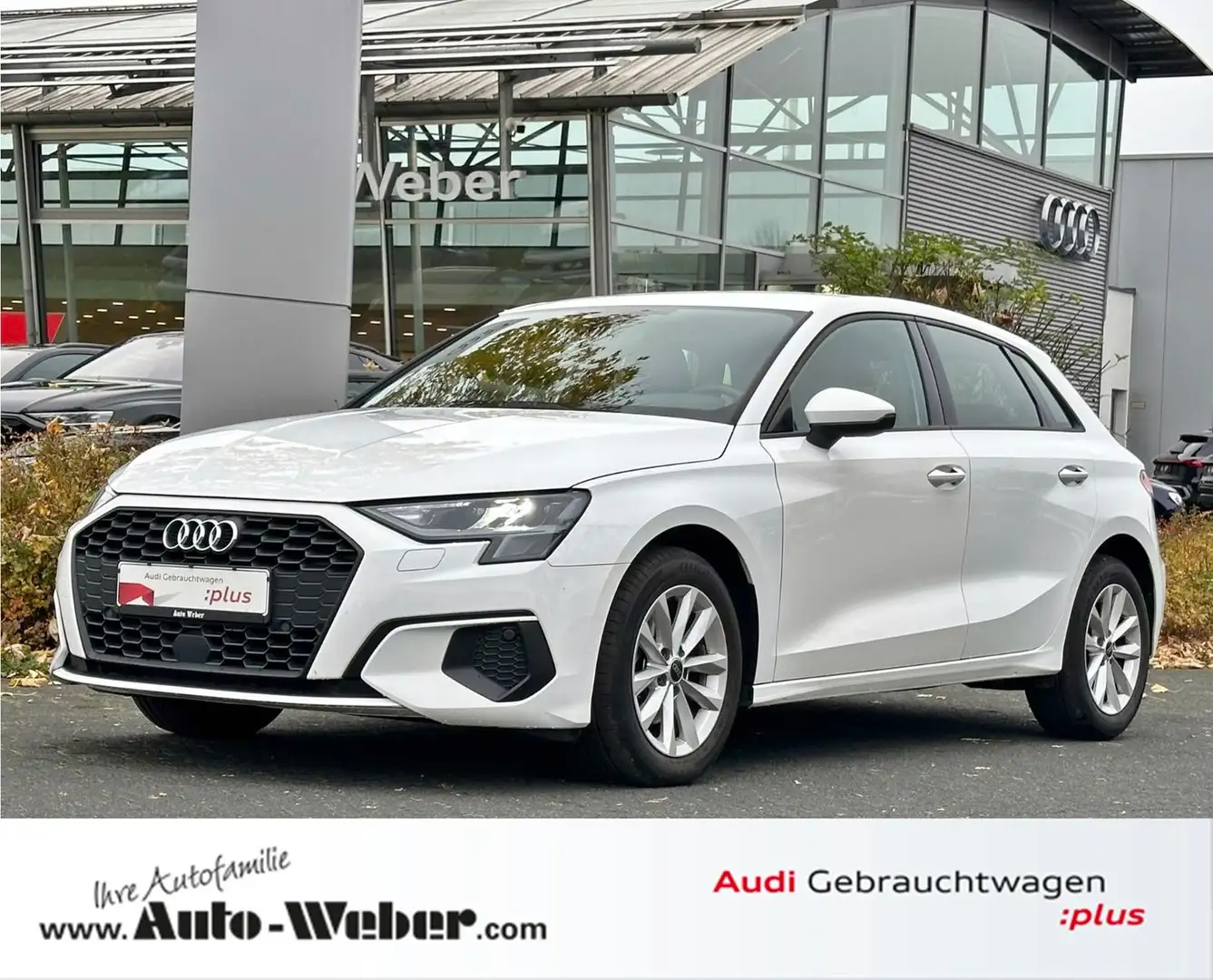 Audi A3 Sportback 30TFSI S-tronic NAV+ APS SMARTPHONE Weiß - 1