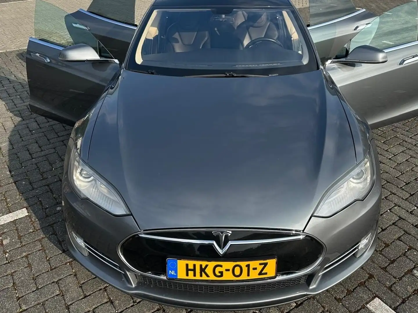 Tesla Model S P 90 Сірий - 1