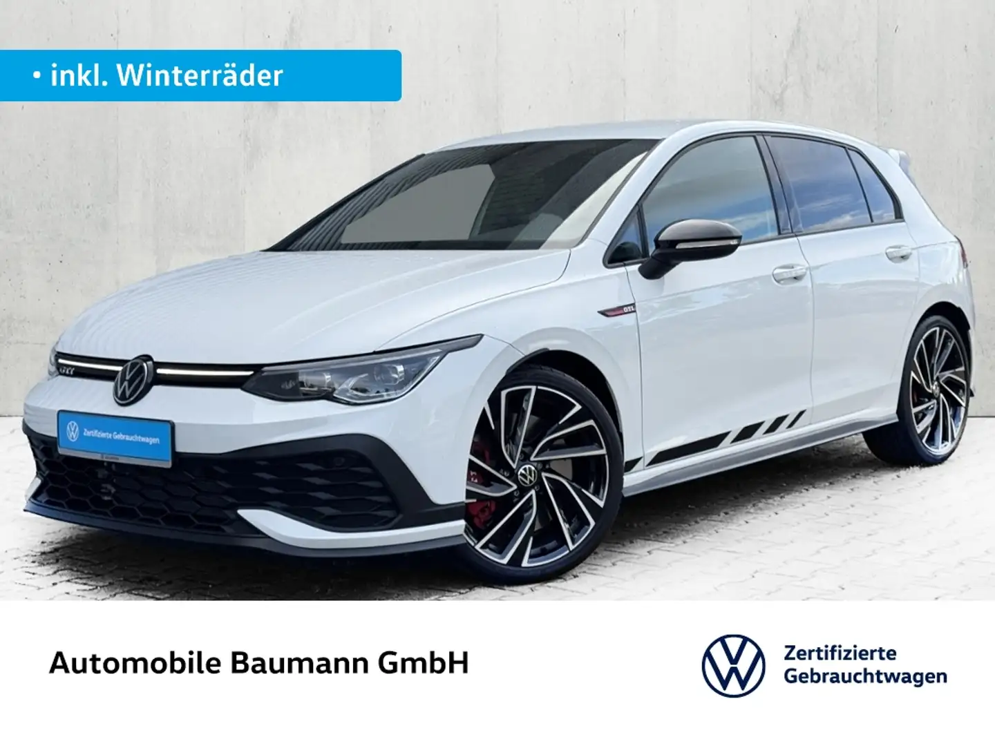 Volkswagen Golf VIII GTI Clubsport *DCC*MATRIX*BLACK* Weiß - 1