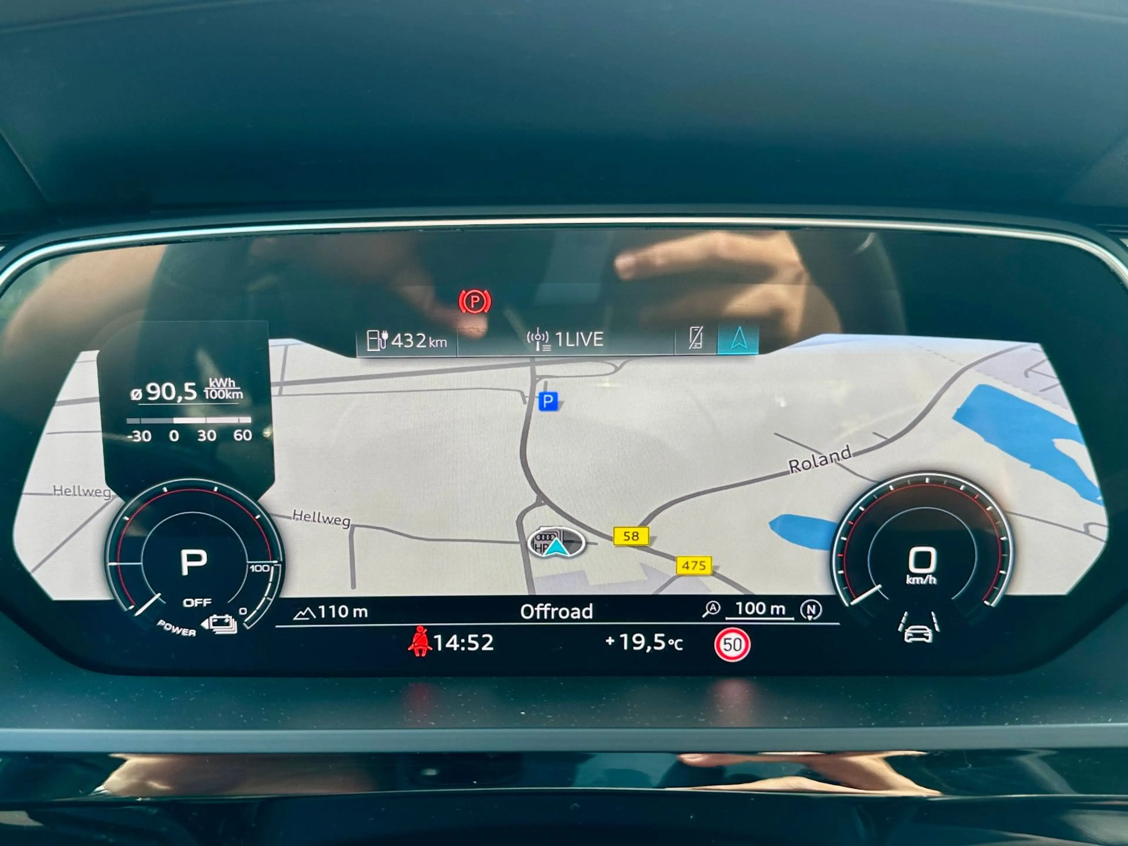 Audi Q8 e-tron 50 qu advanced AHK KAMERA TOUR/STADT — photo 14