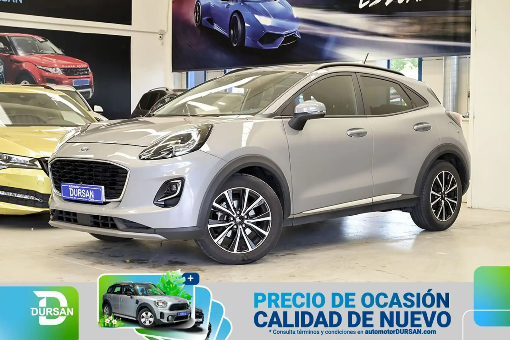 Ford Puma 1.0 EcoBoost 125cv Titanium Design MHEV Gris - 1