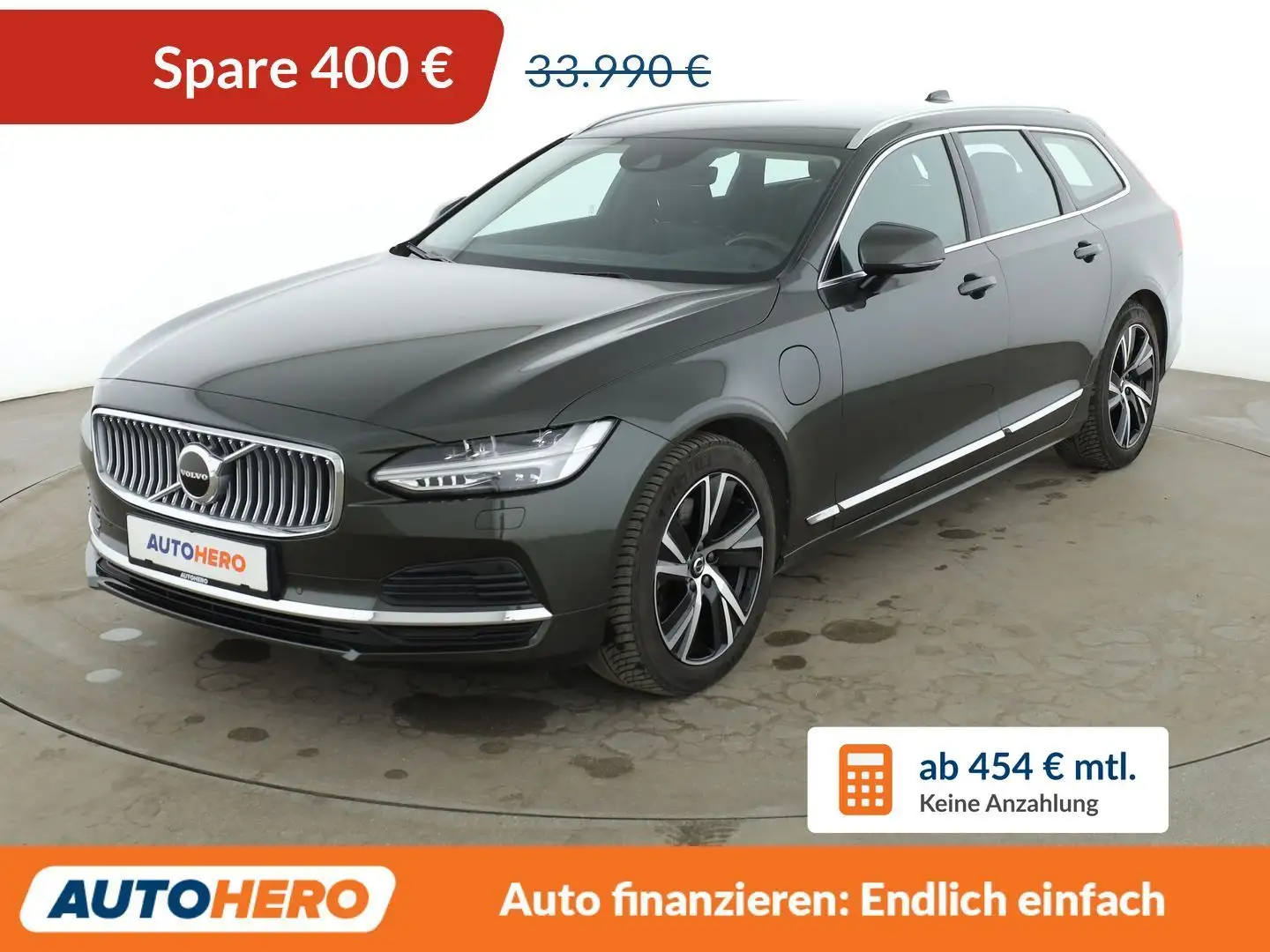 Volvo V90 2.0 T6 Plug-in Hybrid Inscription Expression AWD Grau - 1