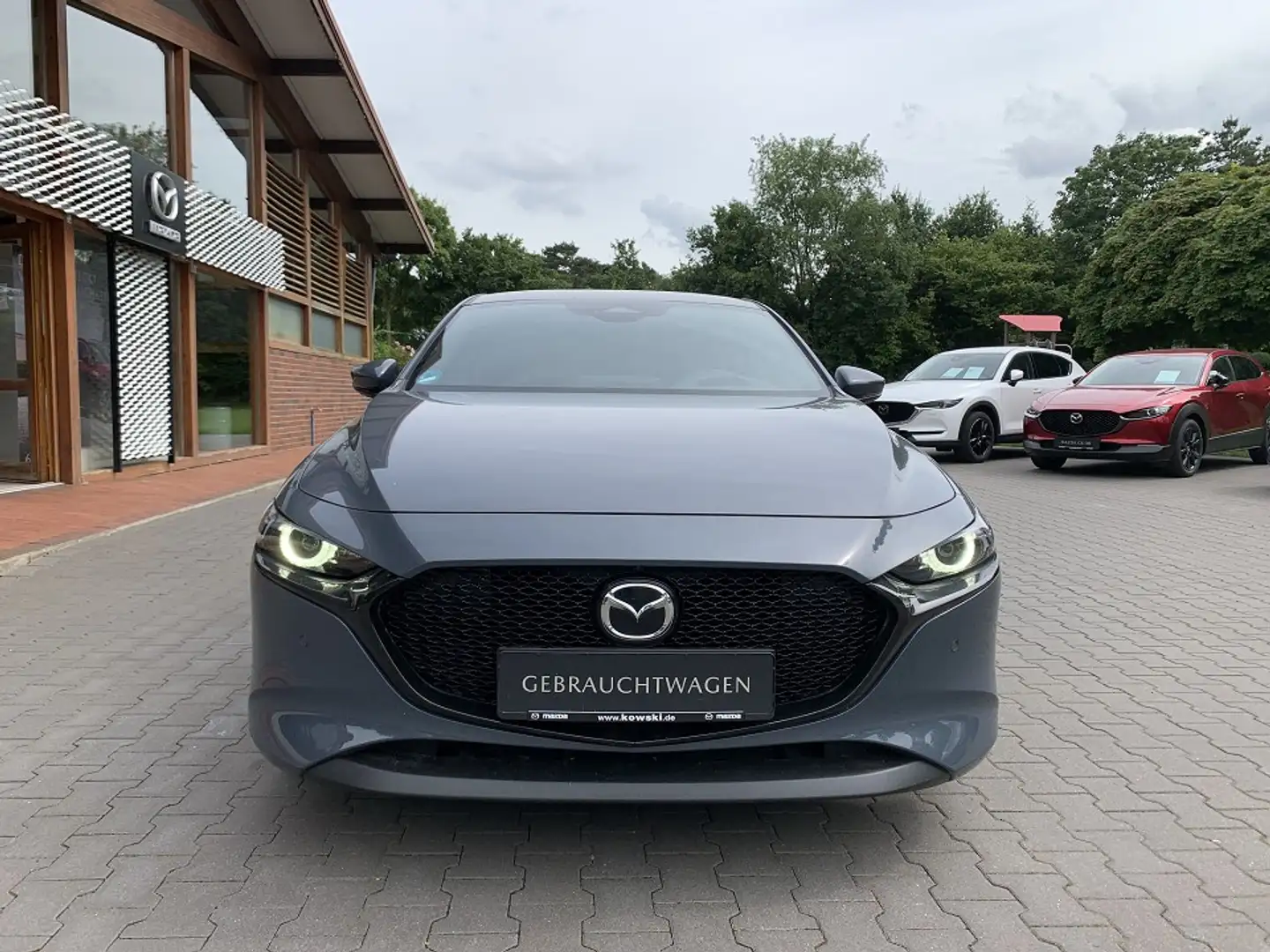 Mazda 3 Exclusive-Line 186PS*Matrix-LED*BOSE*360°Kamera*Na Szürke - 2